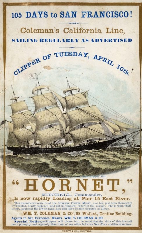 hornet clipper ship gadget