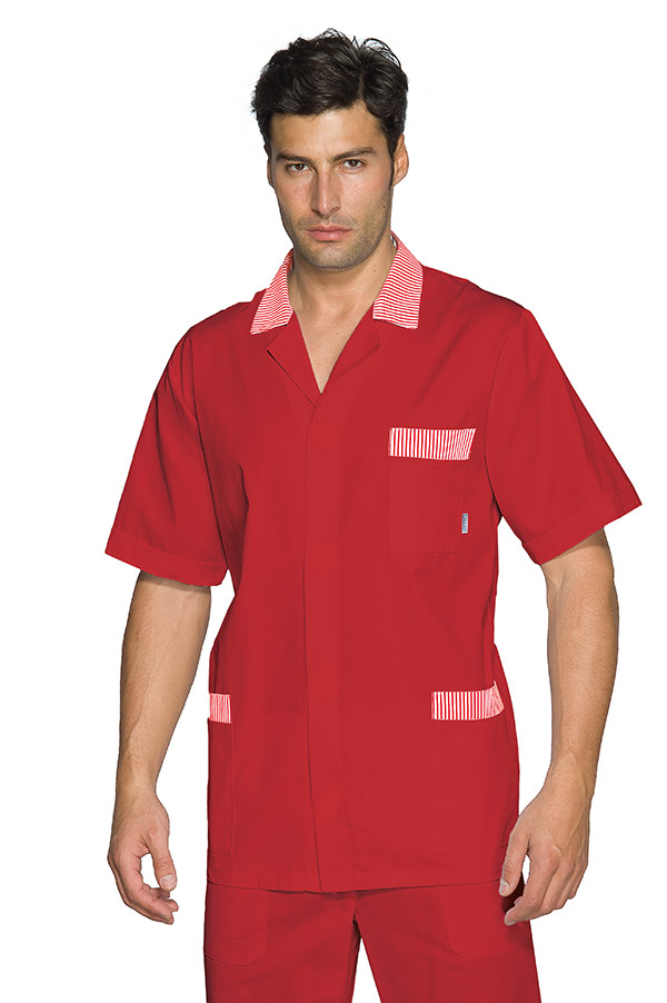 CASACCA PETER M/M ROSSO+R.ROSSO 65% POLYESTER  35% COTTON